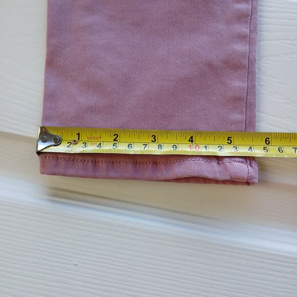 a.n.a. High-Rise Skinny Ankle Jeans 14 button fly Lilas Pink 33W x 26L NOS - Picture 14 of 15